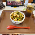 すき家 - ダブルニンニク牛丼　６４０円