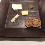 フランス料理 ル・クール - チーズ盛り合わせ