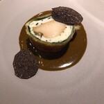 フランス料理 ル・クール - 鮑のパイ包み 肝のソース