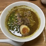 くろす - 【期間限定】スパイスカレーらーめん