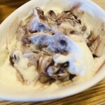 かき氷店 小桃 - 勝手に即席粒あんマスカルポーネクリームを作ってみた！いやこれ、すっごい美味しいっ♡