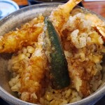 そば処 神門 - ミニ天丼