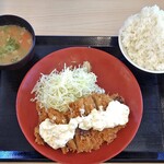 Katsuya - タルタルチキンカツ定食（大盛）