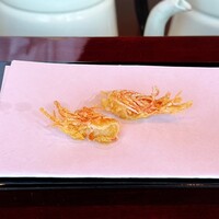 お座敷天婦羅 天政 丸ビル店 - サイマキ海老頭