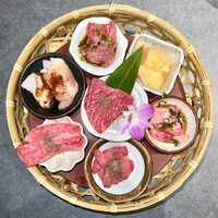 焼肉の龍園 小倉本店 - 花籠 雅 天草黒牛【3,600円（ランチ）】