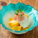 旬のフルーツの白和え