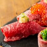 炙り肉寿司数の子ワサビ