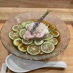 開運橋通 ふじ原 - 期間限定麺「酢橘そば」