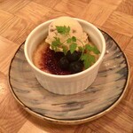 水色食堂 - クリーム・ブリュレとバニラアイス