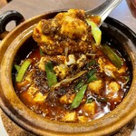 四川 郷土菜 シャンバァロウ - 四川名菜 マーボー豆腐 1150円