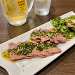 四川 郷土菜 シャンバァロウ - 豚レバーの青唐辛子ソース 780円