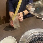 焼肉 わがんせ - 凍結レモンサワー