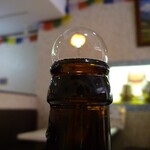 チョウタリ - 中瓶ビールの泡