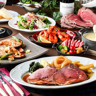 [10th Anniversary Special Course] We offer a plan to enjoy American gourmet food!!