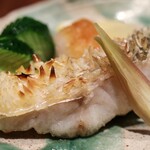 割烹 Kugi - 甘鯛の松笠焼