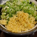 香の川製麺 - 冷やぶっかけうどん2玉カスタム