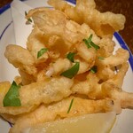 ワイン食堂イナセヤ MARE - かき揚げ風が病みつく白海老フリット