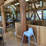 ドッグラン&カフェ そよ風 - 店内ロクハウス風
