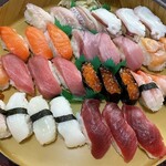 寿司一代 - 『お好み生寿司(3人前)』