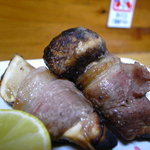 ふく田 - 合鴨松茸焼