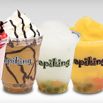 タピオカドリンク専門店 tapiking - さっぱりライチやマンゴーなど、約12種類から選べる