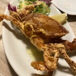 知多mucca - ソフトシェルクラブ 塩胡椒