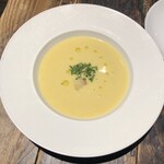 BARRIO - ランチセットのスープ