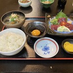 彩座 - 馬刺し御膳1650円