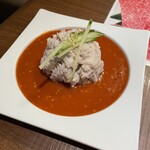 肉のひぐち直営焼肉 安福 - センマイ刺し