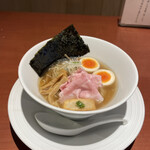 酒肴場 屯 - 【限定】冷やし煮干らぁ麺¥1100