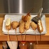 Kushikatsu Ryouri Katsu - 串御膳 ¥1,450 の串7本