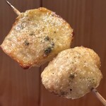 根津 焼鳥 照隅 - ペタ