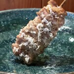 根津 焼鳥 照隅 - セセリ、ホースラディッシュ