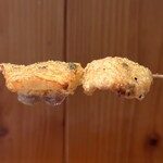 根津 焼鳥 照隅 - この日の潤滑油を注入！笑笑