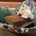 根津 焼鳥 照隅 - 焼鳥屋さんでレバパテをキャラメリーゼされてるのは、自分調べですが照隅さんだけですかね！必食の正に逸品‼︎