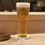 登喜和鮨 - キリンハートランド生ビール