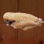 根津 焼鳥 照隅 - 手羽ライム