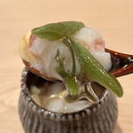 登喜和鮨 - 濃厚なトマトの酸味が絶妙！