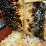 開盛庵 - 皮目の焼き具合