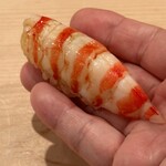 登喜和鮨 - 聖籠町産 車海老