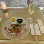 ザ・ブセナテラス クラブラウンジ - 日によって少し内容が変わります。