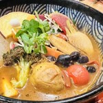 Su-Pu Kare Okushiba Shouten - チキンと野菜