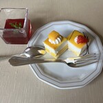 ザ・ブセナテラス クラブラウンジ - ゼリーとケーキ