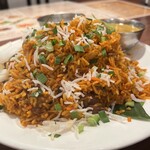 Andhra Kitchen - グルトゥール・マトン・プラウ1790円