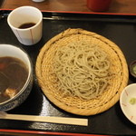 そば屋 けん豆 - 鶏ごぼうせいろ　９５０円　【　２０１３年９月　】1