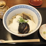 そば屋 けん豆 - 本日限定　にしんとろろそば　１２００円　【　２０１３年９月　】2