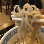 そば屋 けん豆 - 本日限定　にしんとろろそば　１２００円　蕎麦のアップ　【　２０１３年９月　】21