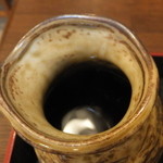 そば屋 けん豆 - 本日限定　にしんとろろそば　１２００円　ぶかっけ用の蕎麦汁　【　２０１３年９月　】9