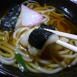 かな福 - 2013.09.12 おかちうどん（海苔もち）
