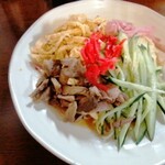 二丁目食堂 - 冷やし中華 900円